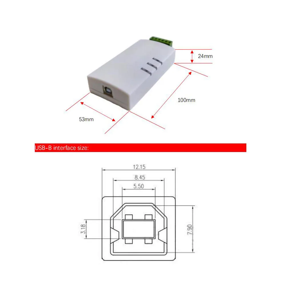 completo isolamento USB para MBUS host medidor M-BUS de dados de depuração comunicação Inteligente de energia, de água, de calor leitura do medidor