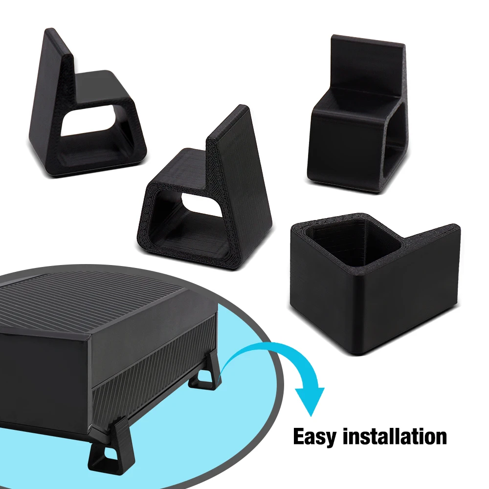 BitFunx Impressos em 3D Pés Horizontal Stand de Refrigeração Suporte Para Um XBOX /XBOX One S / XBOX X Um Jogo de Console