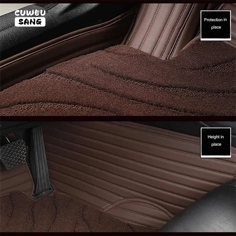 CUWEUSANG tapete para carros Personalizados Para Audi SQ5 de Luxo de Acessórios de automóveis Pé Tapete