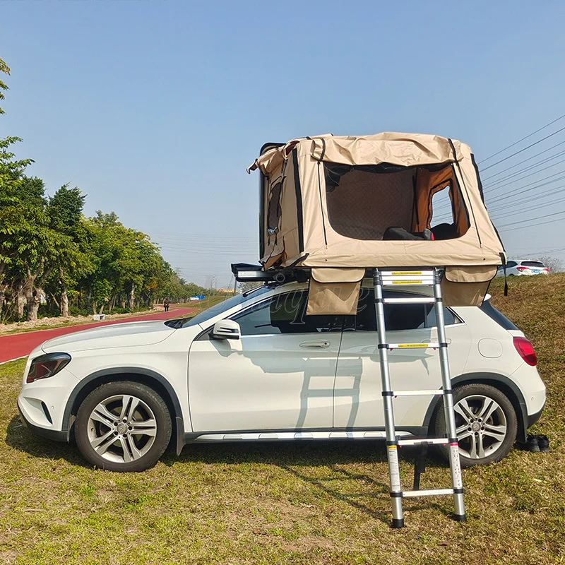 Impermeável Do Carro Inflável Roof Top Tenda Ao Ar Livre Sunshelter, Camping Fox Toldo Veículo Tenda, 2-3 Pessoa