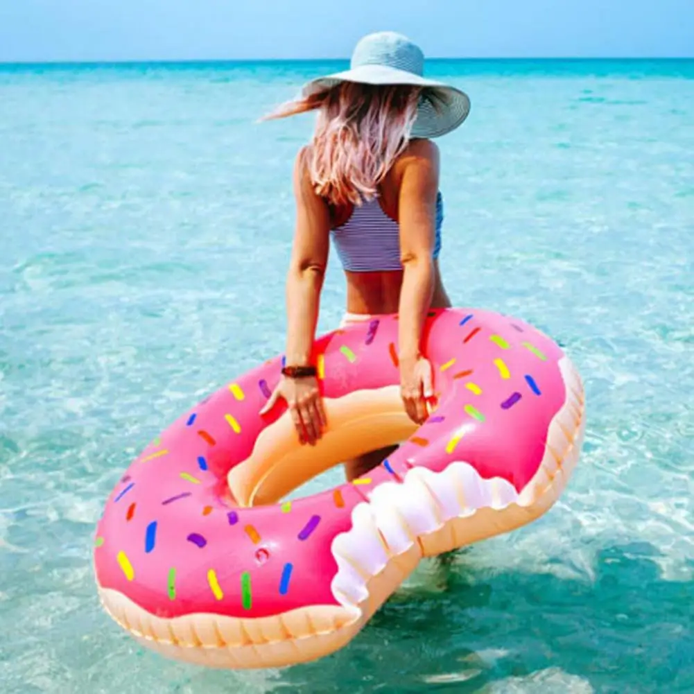 O Adult Swim Anel Inflável de Rosquinha de Água de Entretenimento Piscina de Verão de Partido de Praia Brinquedos bouee gonflable piscine
