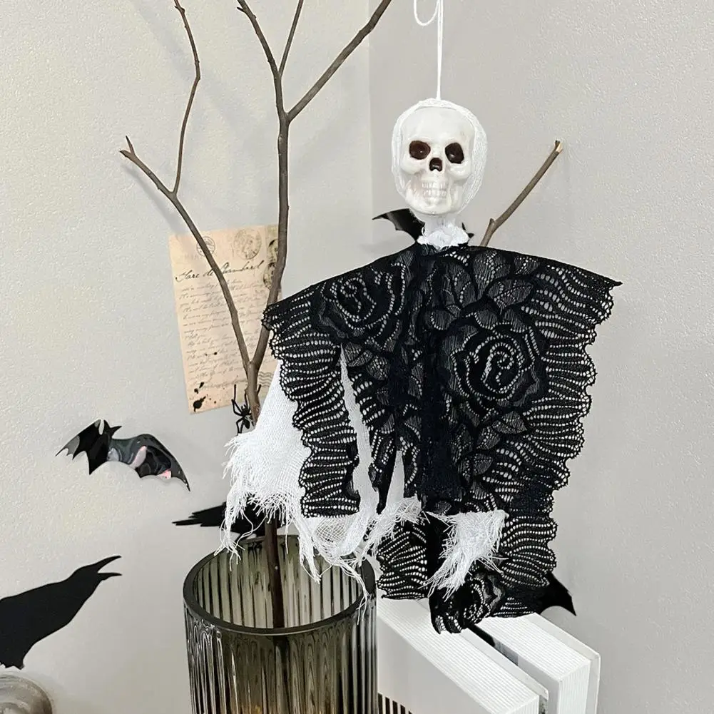 Decoração De Halloween Esqueleto De Brinquedo Do Fantasma De Suspensão Da Decoração Da Casa Assombrada Assustador Adereços De Decoração Para Uma Festa Pingente Ornamento Da Fonte Do Partido