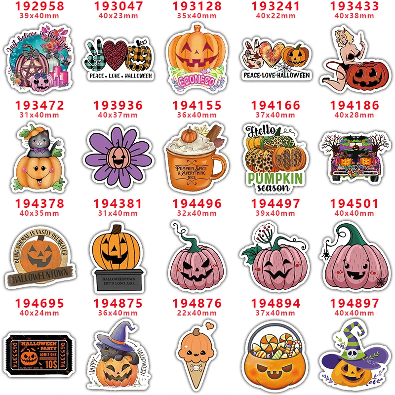 choshim marca de 10 Pcs Planar Resina flatback de Halloween de desenhos animados para DIY hairbow Acessório de Decoração PR192958