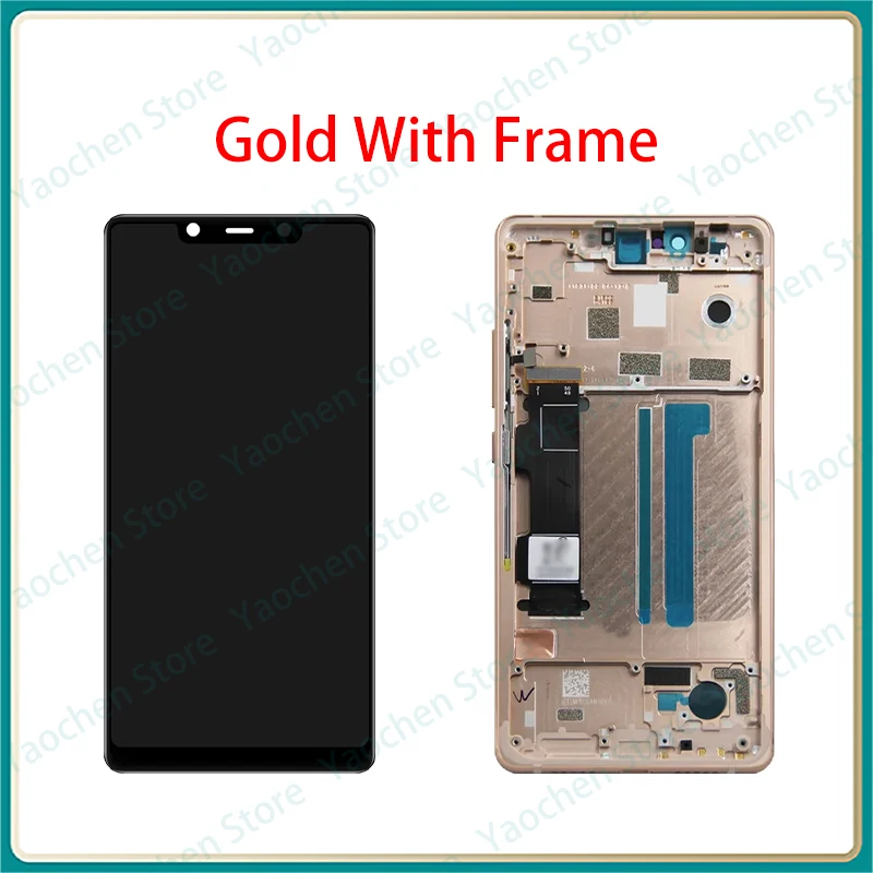 para Xiaomi Mi 8 SE Display LCD com Moldura,Digitador da Tela de Toque de Montagem Para Xiaomi Mi8se Reparo da Tela