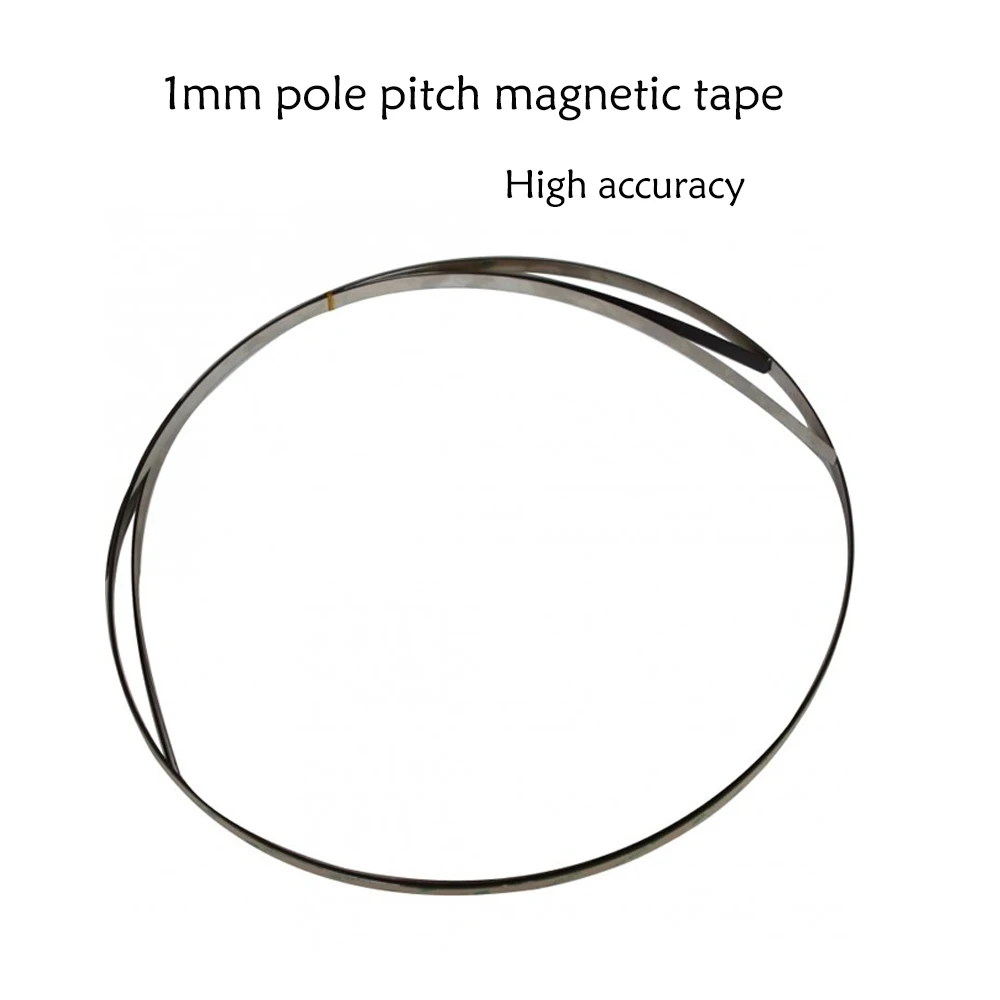 TR10 1+1mm de Alta Precisão de Fita Magnética do Pólo Comprimento de 1mm Faixa de Tamanho 10*1,5 mm para Sensor Magnético de Torno de Madeira Pedra
