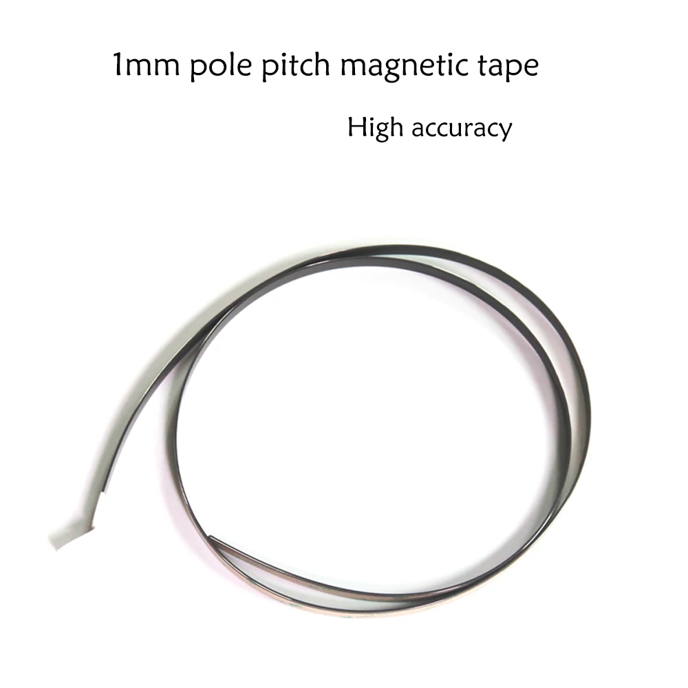 TR10 1+1mm de Alta Precisão de Fita Magnética do Pólo Comprimento de 1mm Faixa de Tamanho 10*1,5 mm para Sensor Magnético de Torno de Madeira Pedra