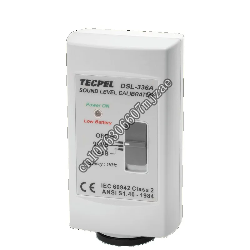 TECPEL DSL-336A medidor de Nível de Som dB Calibrador tracalbe calibração TAIWAN