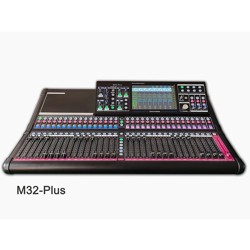 T-32Plus 32 Canais de Dj Profissional Controlador de Áudio do Console Mixer de 32 Canais Powered Mixer M32 Plus Mixer Digital