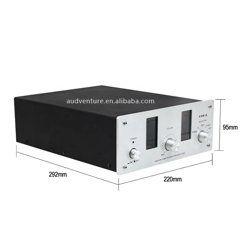 Tubo de Phono pré-amplificador de mesa Giratória Mini-Casa de som hi-fi MM/MC mesa Giratória pré-amplificador com Entrada RCA e Saída