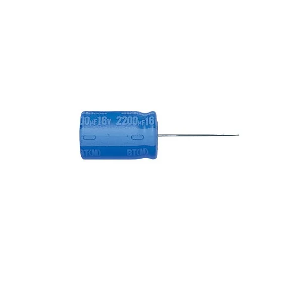 UBT2C151MHD8 150uF 160V 16×30,5 mm 125°C Nichicon capacitor Eletrolítico