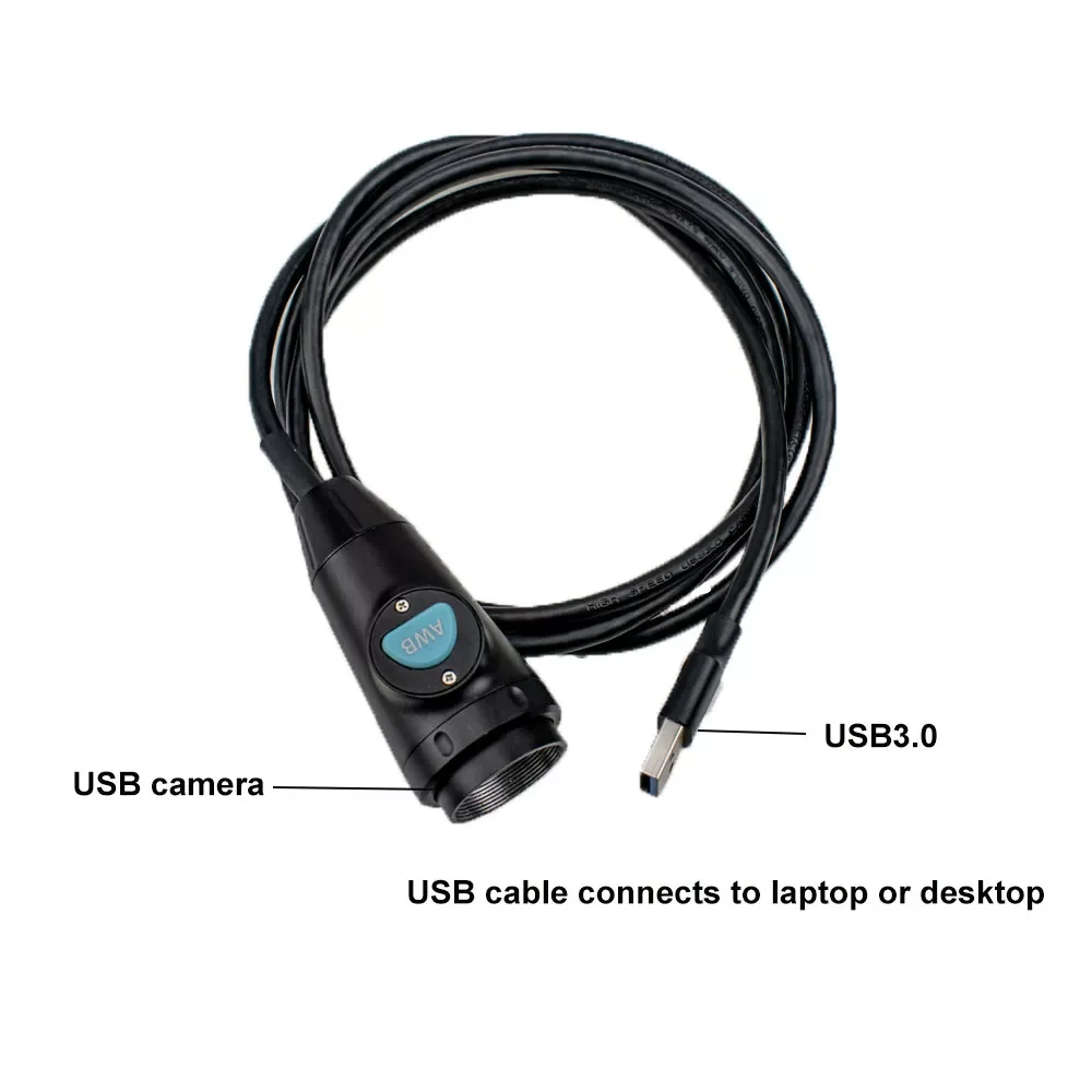USB 3.0 Portátil 1080P Endoscópio Alça da Câmera para ENT