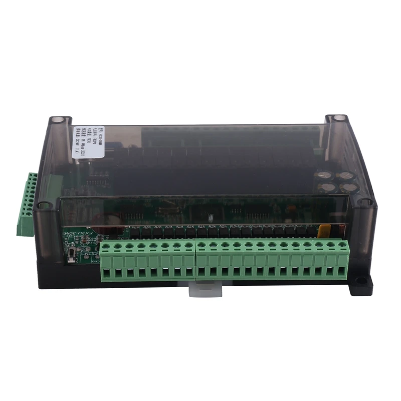 Plástico Controlador Programável Fx3u-30Mr Apoio RS232 / RS485, Comunicação interna, o PLC, painel de Controlo Industrial