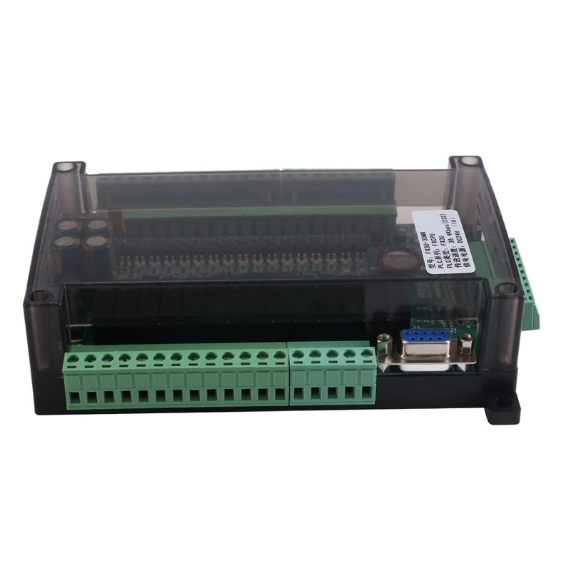 Plástico Controlador Programável Fx3u-30Mr Apoio RS232 / RS485, Comunicação interna, o PLC, painel de Controlo Industrial