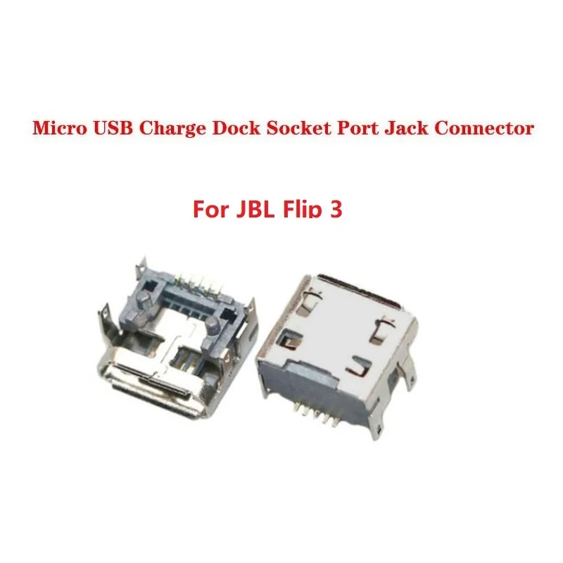 10PCS Para JBL Carga 3 Flip 6 5 4 3 2 de Carregamento Micro USB Conector do Soquete da Porta de Dados Dock Plug