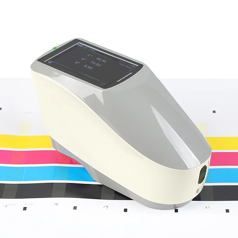 A X-rite Exata Igual A 3nh YD5050 deslocada da Cor de Pintura de Tinta de Impressão CMYK Digital Spectrodensitometer Máquina
