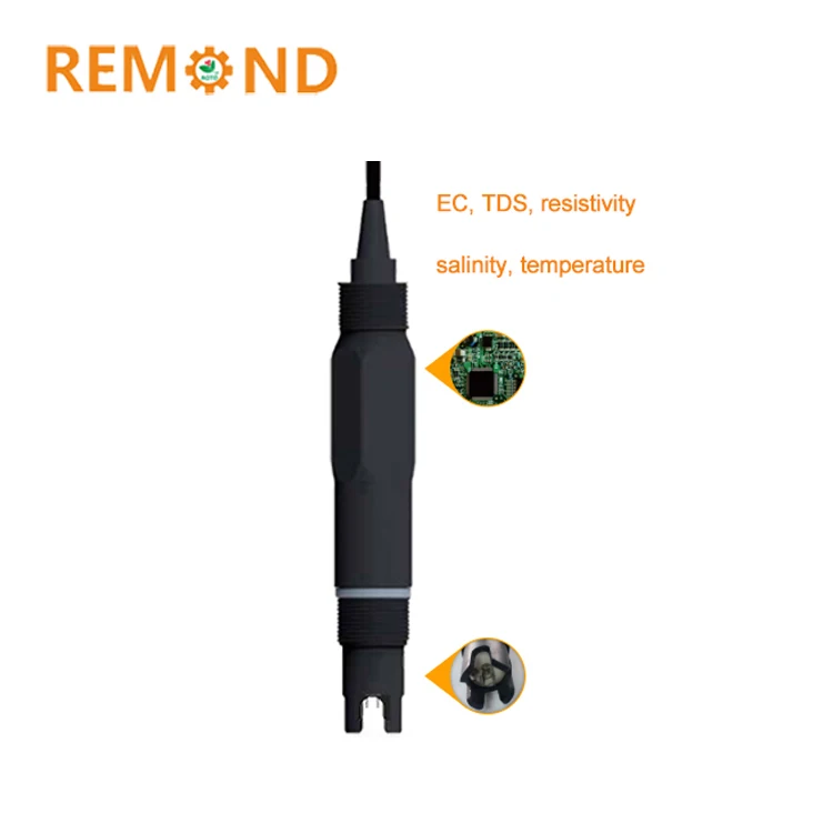 O Sensor de condutividade de 4-20 ma Digital CE Sensor de TDS Eletrodo RS485 Condutividade Elétrica da Sonda