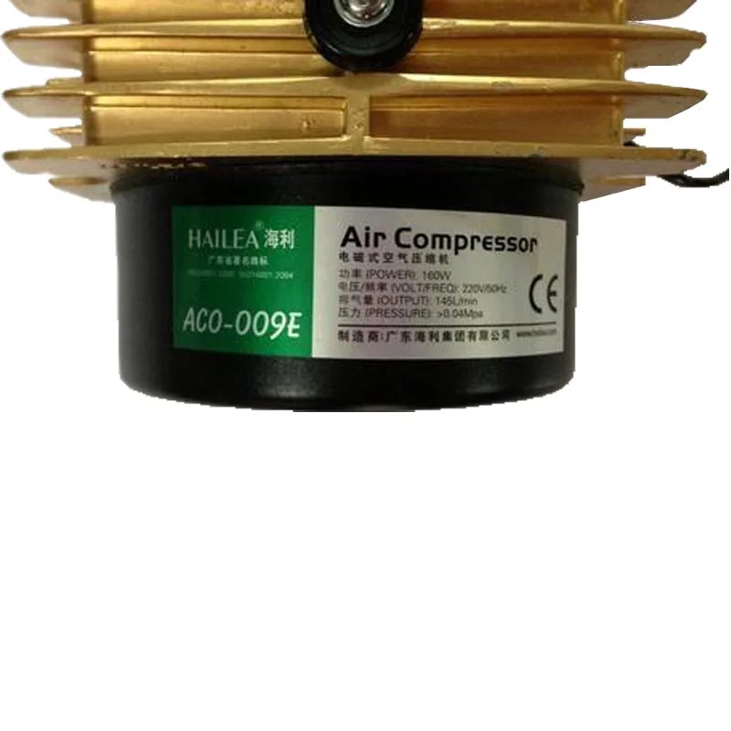 160W Compressor de Ar Elétricos, Magnéticos Bomba de Ar 110V/220V ACO-009E, para o CO2 gravação a Laser Máquina de Corte