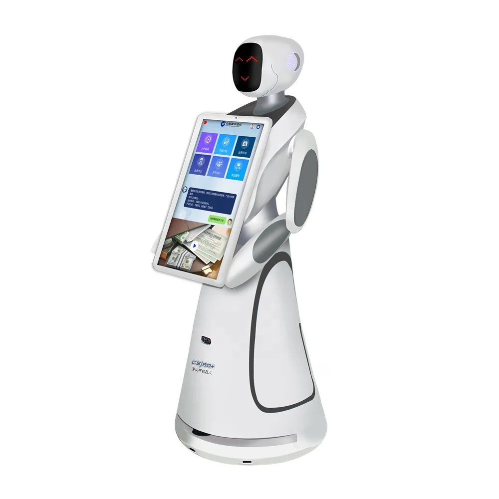 Csjbot Amy Plus Inteligência Artificial Humanos Serviço Interativo Robô para o Hotel