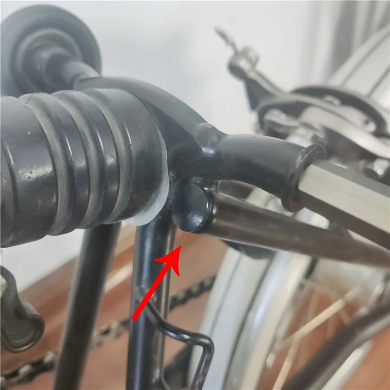 1 par de borracha, buchas para Brompton quadro de triângulo de uma linha c linha impermeável e dustproof acessórios da bicicleta