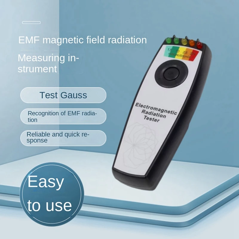 Campo magnético da Radiação Testador EMF Instrumento de Medição Mili Gua Casa Detector de Radiação Acessórios de Reposição