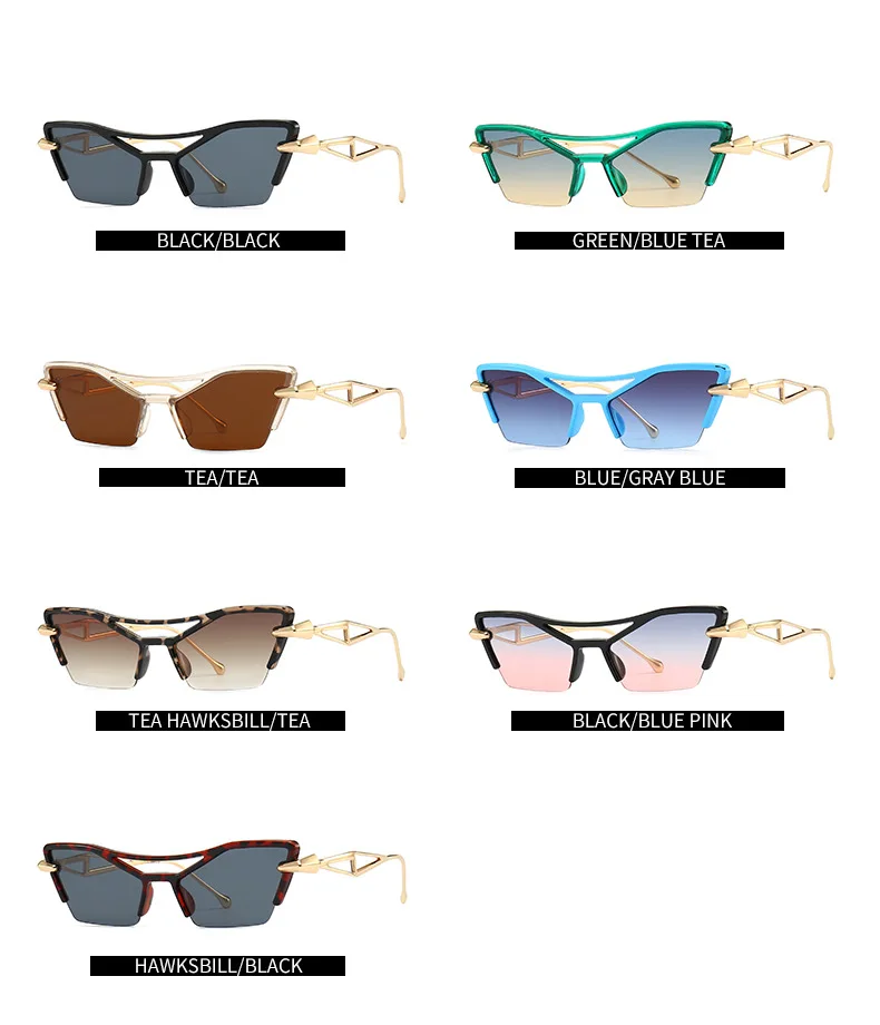 Óculos de sol de Gatos de Olhos Óculos Sunglass Catseye Retro Moderno Sunnies óculos de sol para mulheres de óculos de mulheres de óculos de sol para homens y2k