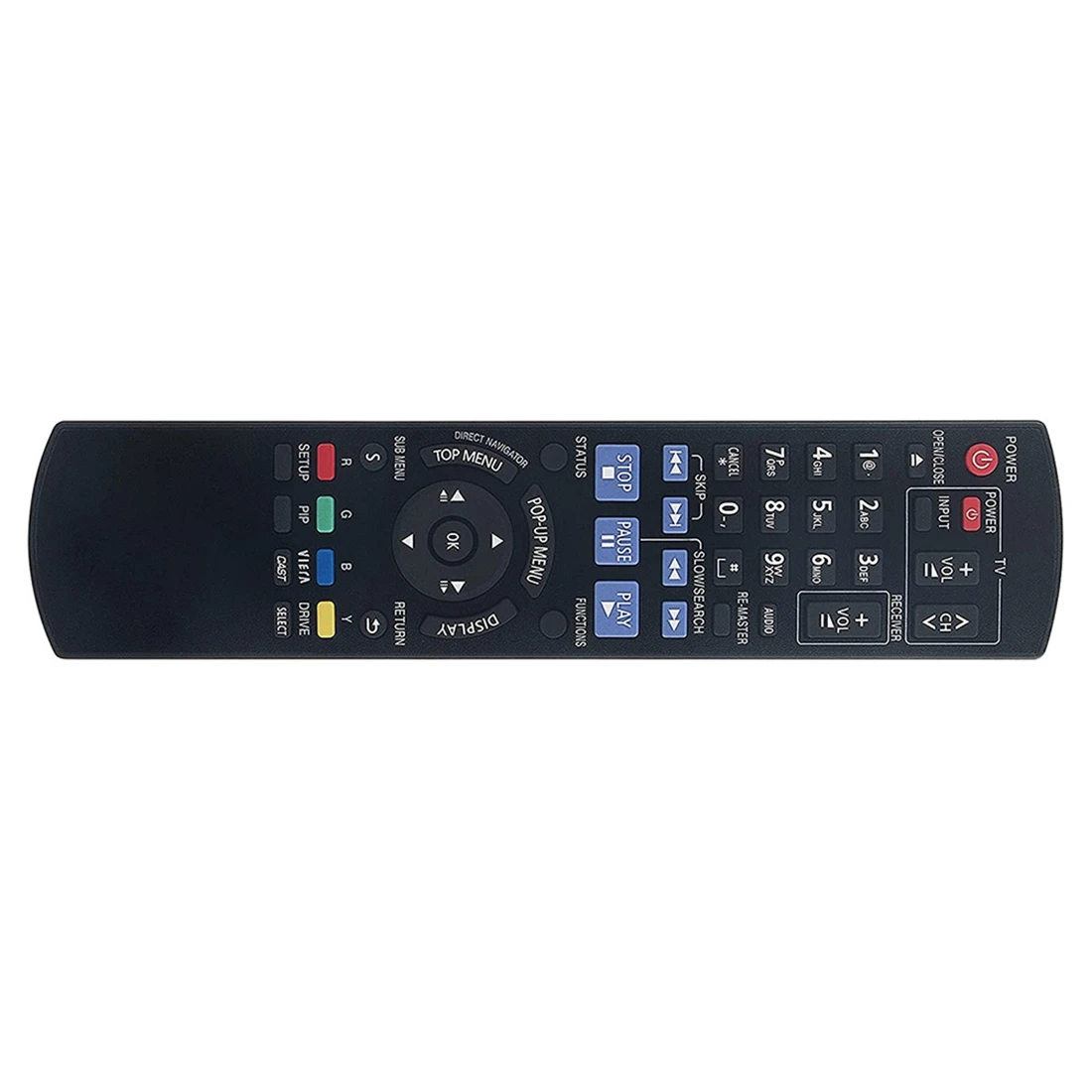 Controle remoto N2QAYB000378 para Panasonic Leitor Blu-Ray DMP-BD60 DMP-BD80 DMP-BD35 DMP-BD605 DMP-BD601 DMP-BD80K