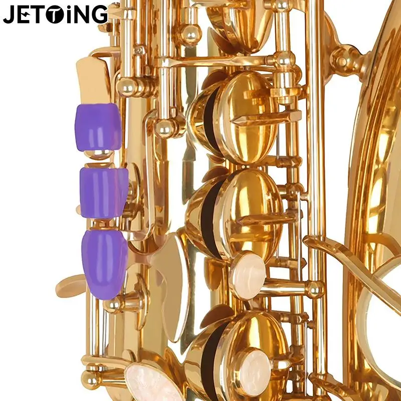 3pcs Saxofone apoio para o Polegar Silicone Macio Sax apoio para o Polegar Almofada Protetor Durável Instrumentos de Música Acessórios