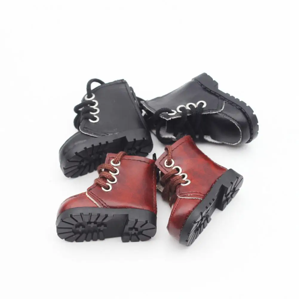 Realista em Miniatura da Boneca Sapatos da Moda Altamente Simulado Boneca Sapatos Fino Acabamento, Tamanho Compacto Acessórios para Mini Bonecos de 20 cm