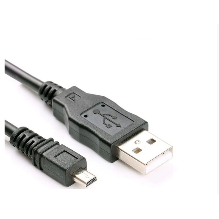 USB converter Mini 8ping para nikon olympus para panasonic para sanyo para o cabo da câmera sony