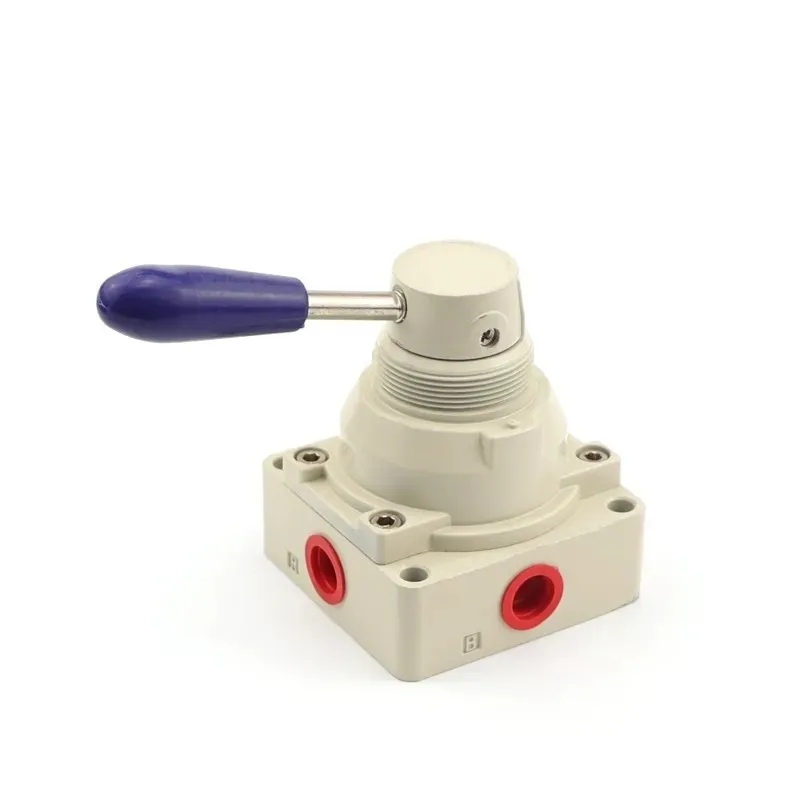 Pneumático cilindro com detector de ar válvula válvula manual 4hv210 / 230-08 k34r6-8 / 8D três a posição de quatro vias válvula manual
