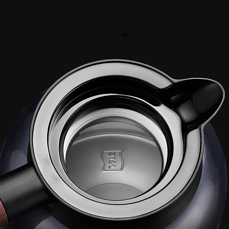 Alta Qualidade de Aço Inoxidável 316 Garrafa Térmica Inteligente indicador de Temperatura do Jarro de Água com Coador de Chá Bule bule de Café