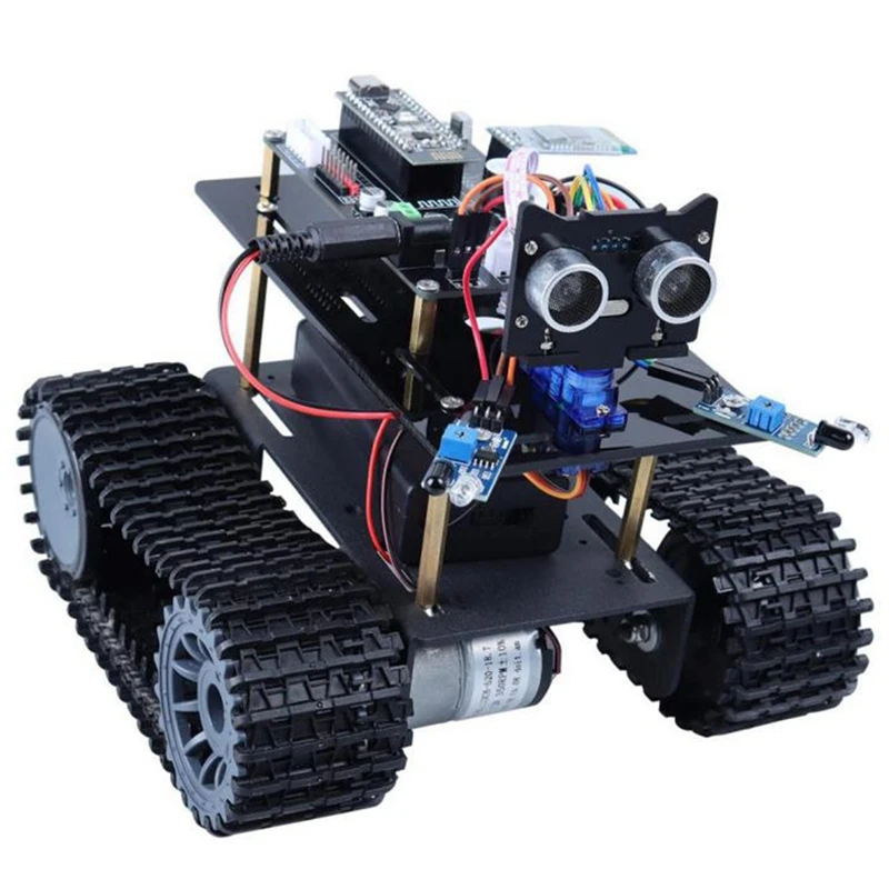 Carro Smart Robô De Programação Kit Electronicgesture Kit De Controle Inteligente De Carro Robô Kit De Programação De Aprendizagem De Programação Kit