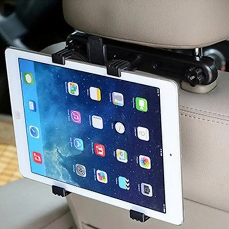 1/2PCS Tablet Suporte do Carro Para o iPad Telescópica Traseira Travesseiro Titular Tablet Carro Stand Assento de Estacionamento Traseiro, Encosto de cabeça Suporte de Montagem 7-11 Polegadas