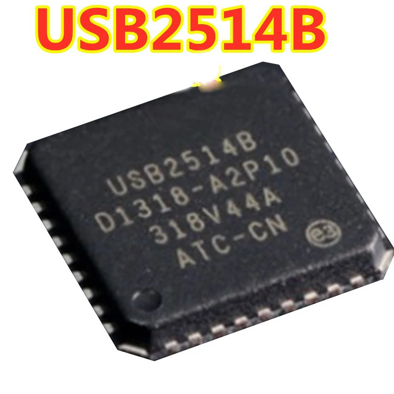 2PCS/MONTE USB2514B USB2514B-AEZC QFN36 SMD Em Estoque, NOVO, original
