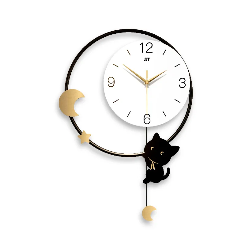 Elegante, Exclusivo Relógio De Parede Crianças Slient De Arte, Sala De Estar Elegante Relógio De Parede Simples, Criativo, Bonito Reloj De Pared A Decoração Home