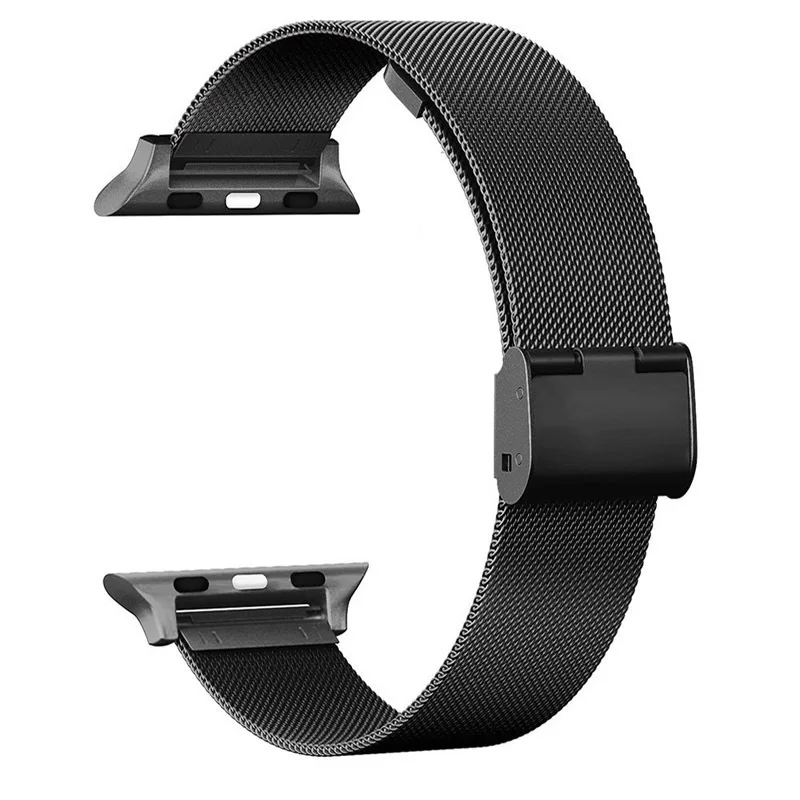 URVOI Milanese loop para Apple Relógio ultra banda série 8 7 6 5 SE 4321 malha, alça para iwatch Magnético de aço inoxidável fivela
