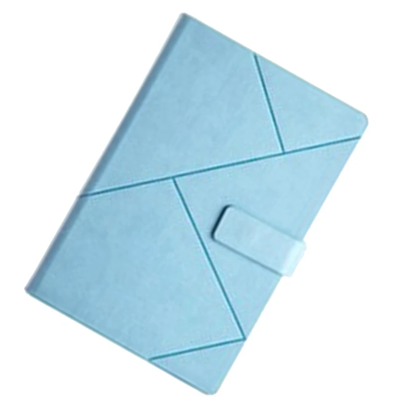 1 Peça Azul Agenda Diário De Papelaria Caderno De Couro Diário Para A Escola Materiais De Escritório