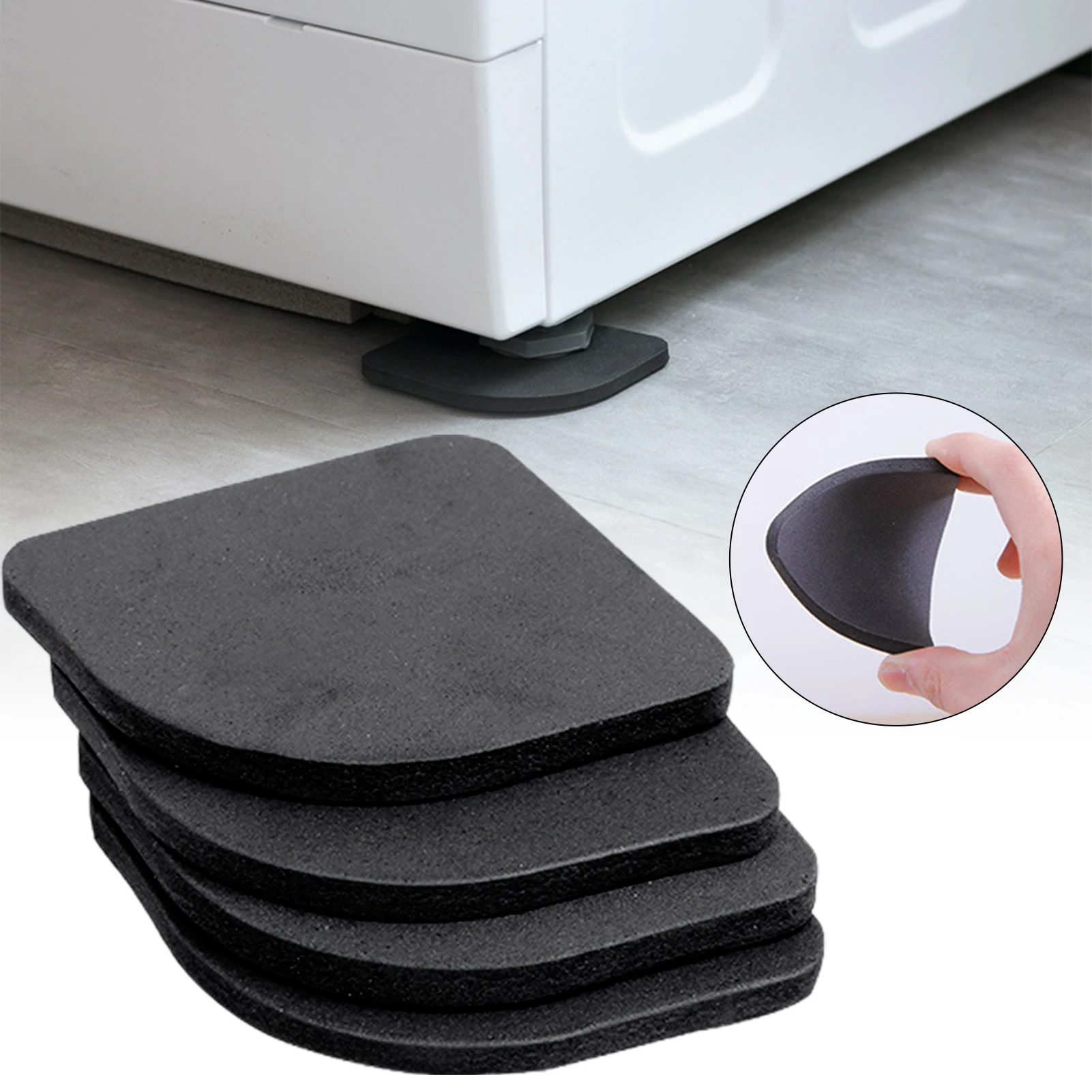 4PCS de Absorção de Choque Arruelas de Almofadas Universal Almofadas de EVA Para Máquina de Lavar roupa Secador de