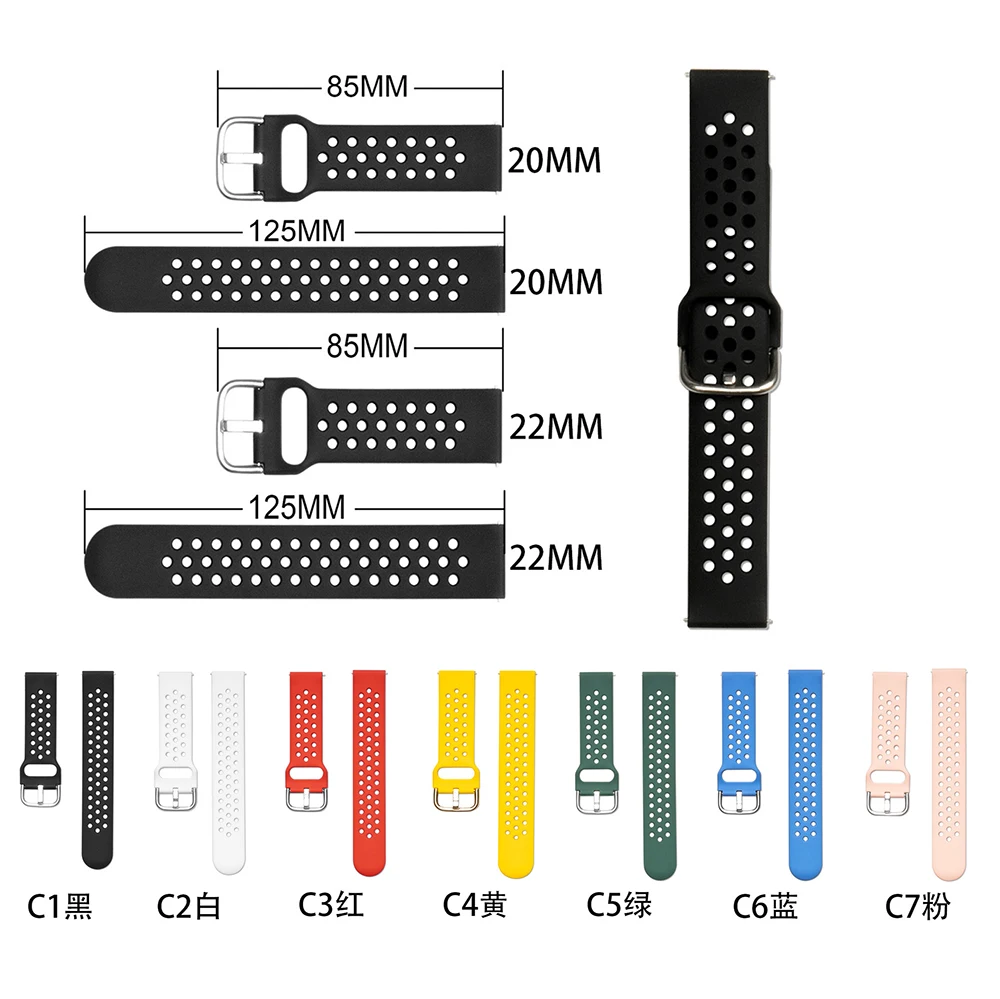 22 milímetros Banda de Silicone Para Huawei Assistir GT 3 2 46mm GT2 Pro GT2e Corredor Correia de Relógio Correa Para Huawei Assista 4 3 Pro Novo Bracelete