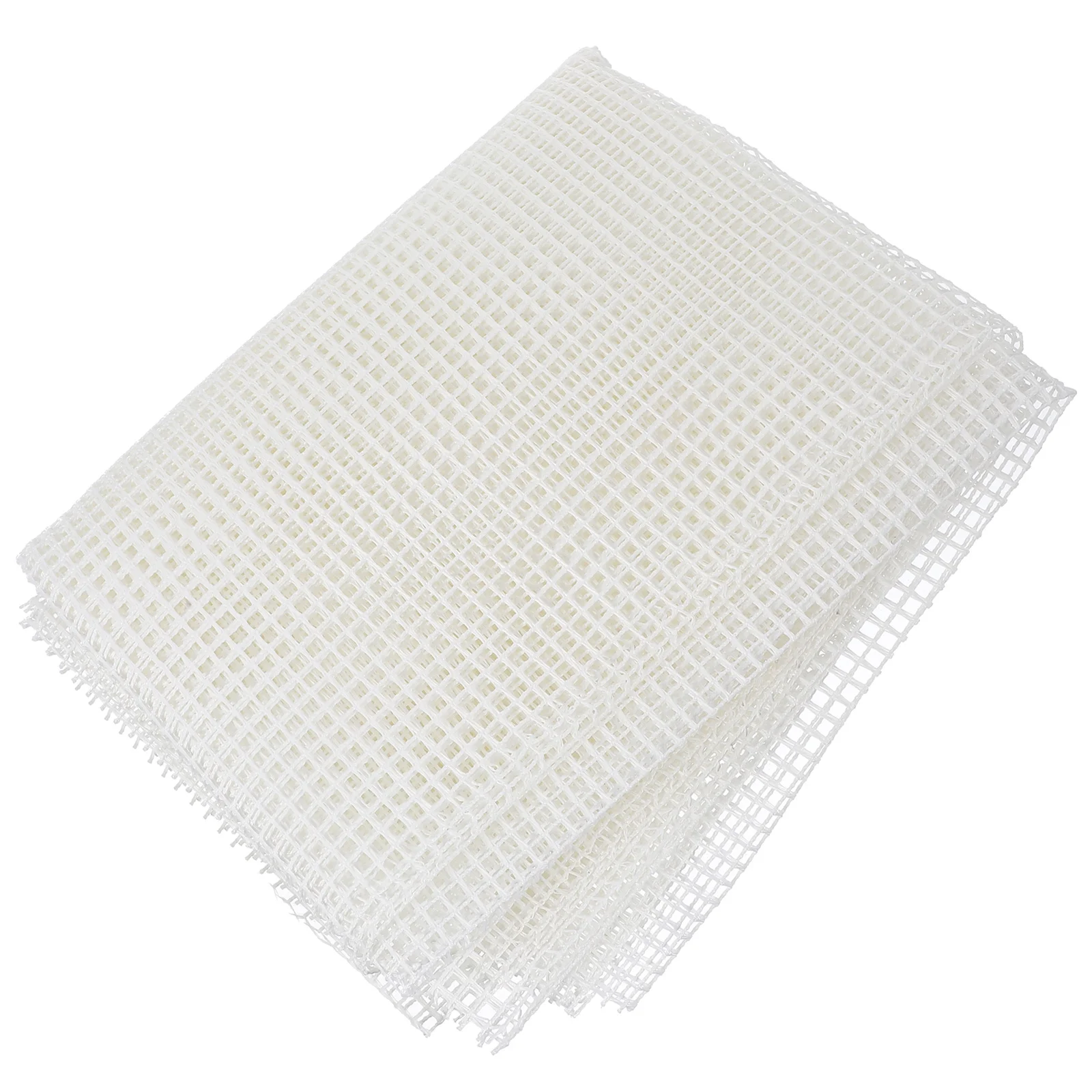Tecido Tapete Tecido de Malha Tapeçaria DIY Trava do Gancho de Lona Ligar Líquido de Artesanato Ferramenta de Plástico Branco, Fazendo
