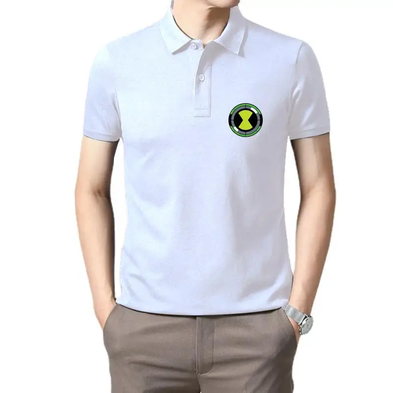 Homens T-Shirt Ben 10 Omnitrix símbolo t-shirt branca tshirts Mulheres T-Shirt