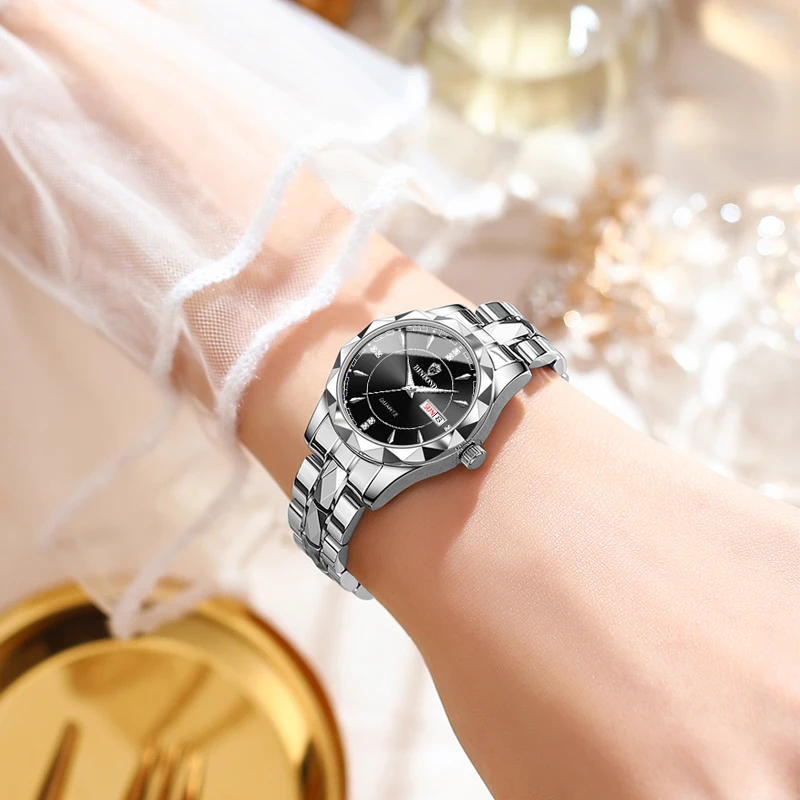 2023 melhores marcas de Moda de Luxo Relógio de mergulho Mulher 30ATM Impermeável Data de Relógio de Desporto Relógios de Quartzo relógio de Pulso Relógio Masculino