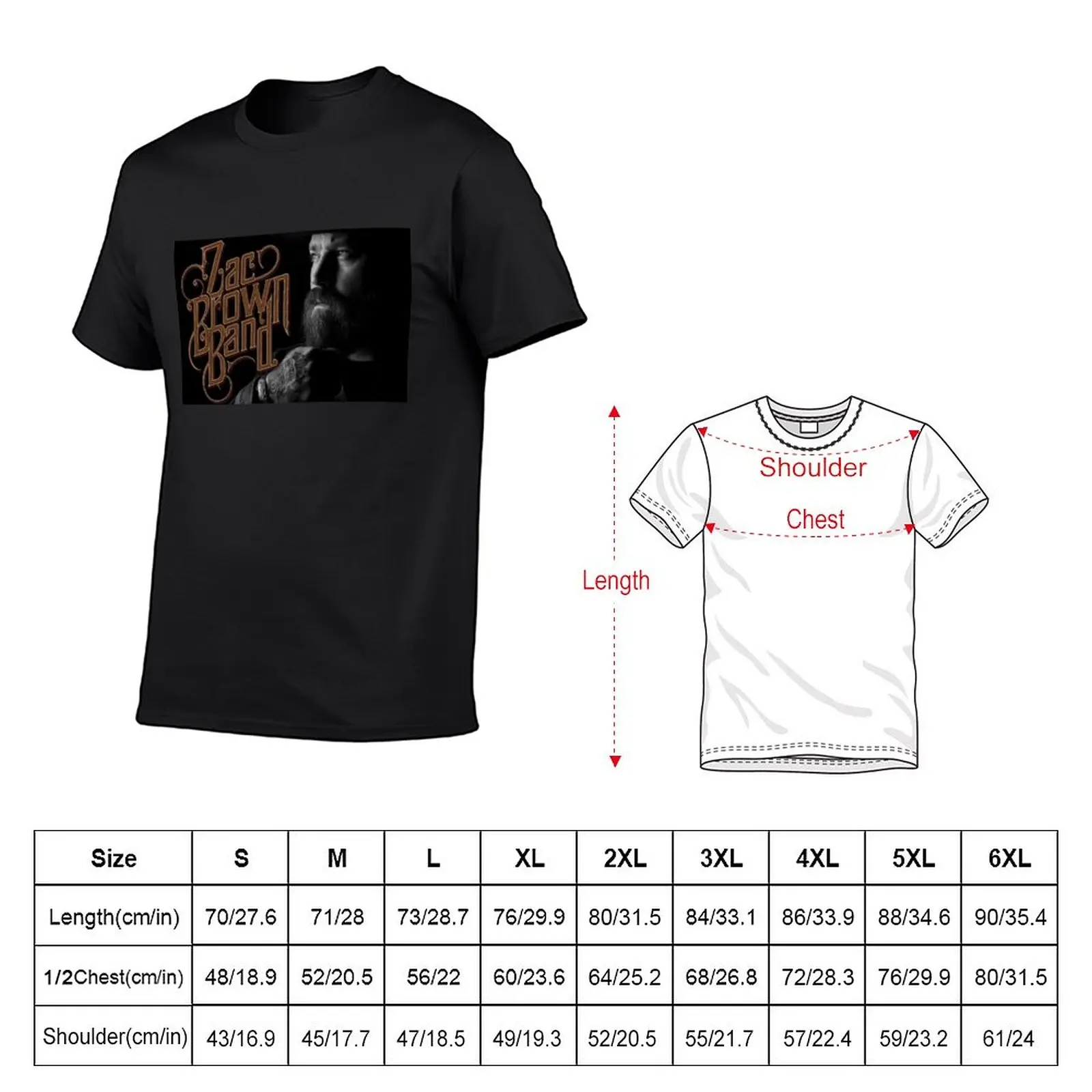 Novo zac orcamentos utilizando a tecnica de jack brown banda 2019 nirmala T-Shirt estética roupas simples t-shirt personalizada t-shirt dos Homens t-shirts