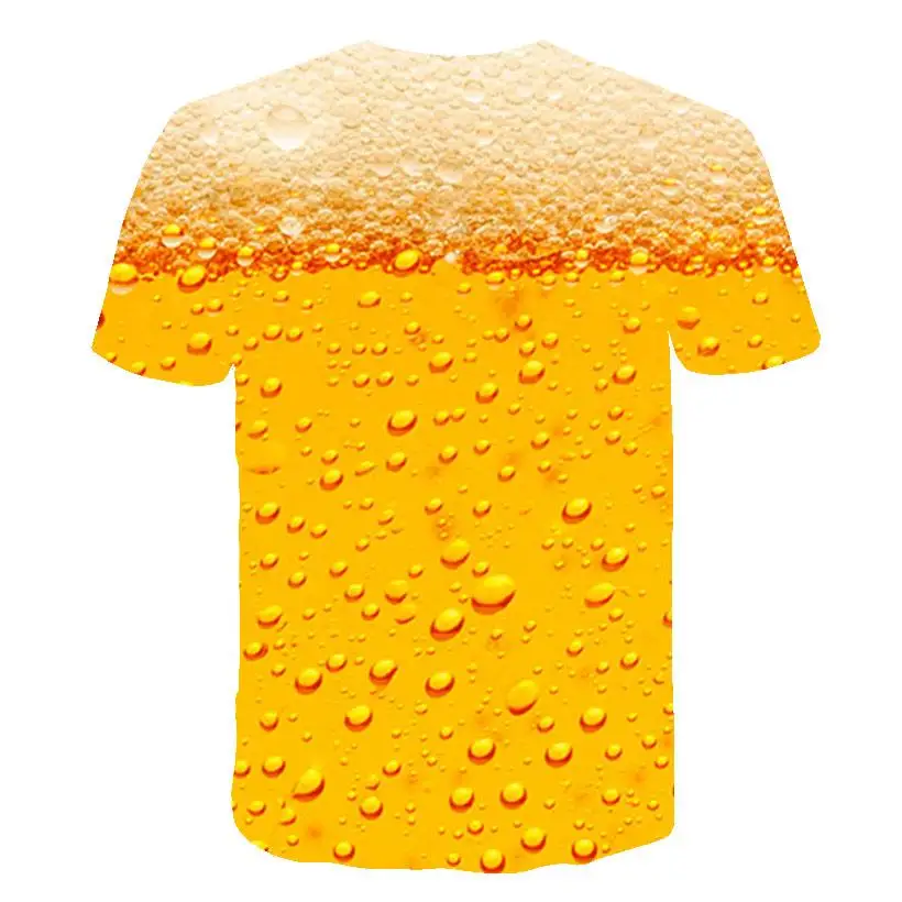 2023 Tendências de T-Shirt dos Homens T-Shirt de Verão, a Roupa dos Homens por Atacado T-Shirt da Moda Cerveja T-Shirt de Manga Curta Gráfico T-Shirts
