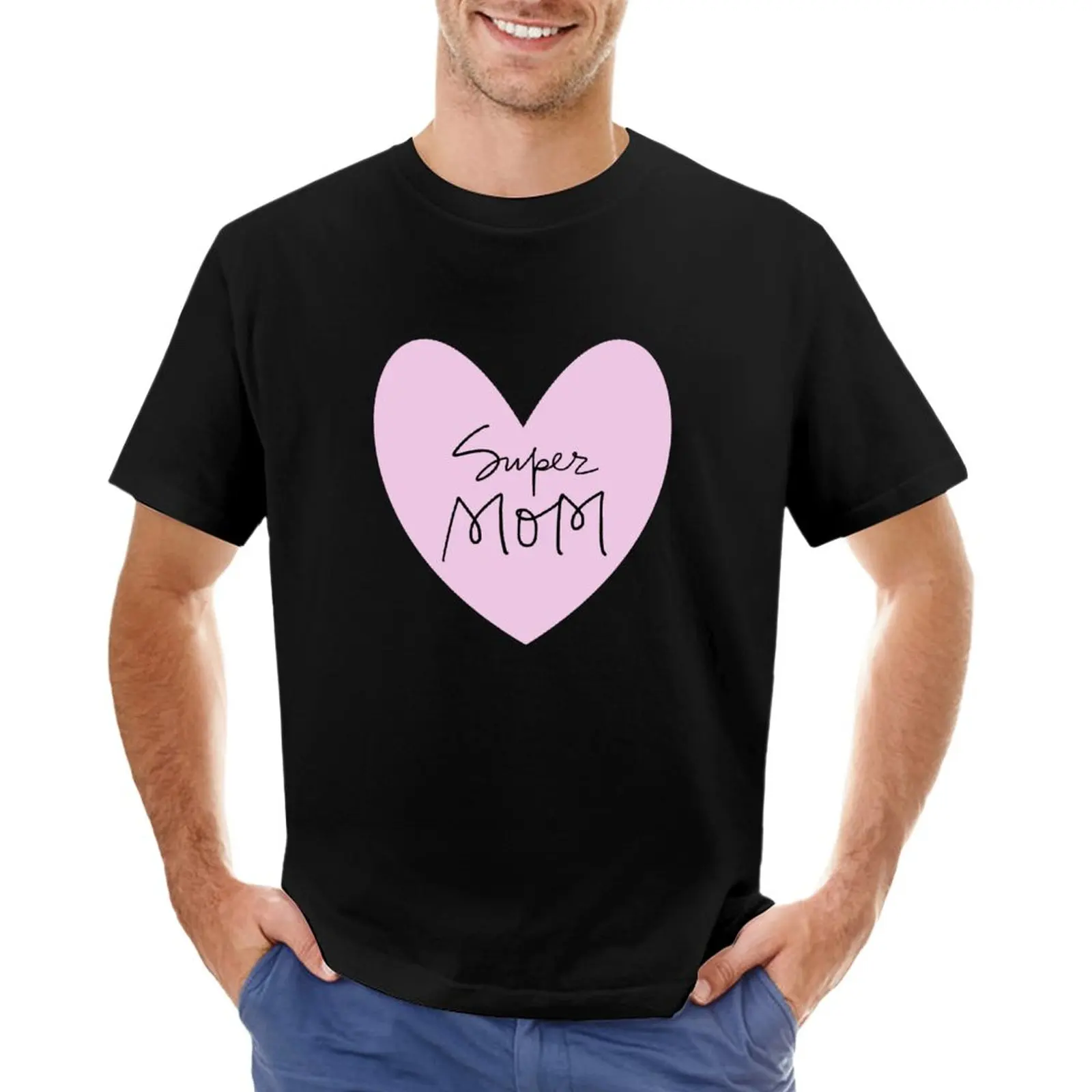 Super Mom 2 T-Shirt de roupas bonito t-shirts de algodão para homens