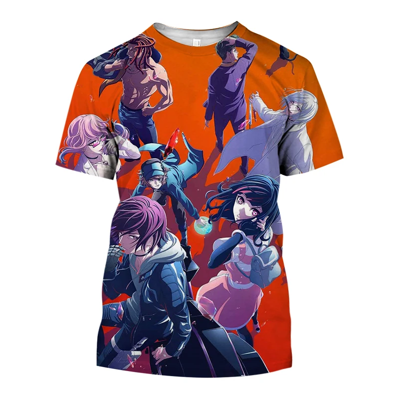 Novo Akudama Unidade de T-Shirts Anime Impressão 3D Streetwear Homens Mulheres Casual de Moda Oversized T-Shirt Harajuku Crianças Tees Tops de Roupas
