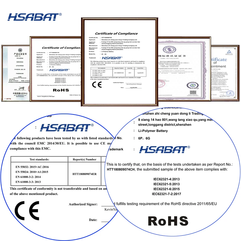 HSABAT 0 Ciclo de PA-PL003 Bateria para Plantronics AWH75N, CS70, CS70N, CS70-N, Savi, 730, Voyager Pro, W730, WH210 Acumulador