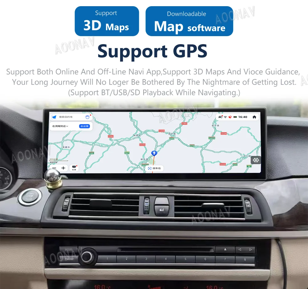 14.9 Polegadas Android 13 auto-Rádio Para o BMW Série 7 F01 F02 F03 2010-2015 CA o Painel de cluster em seu GPS Multimídia Estéreo Carplay Unidade de Leitor
