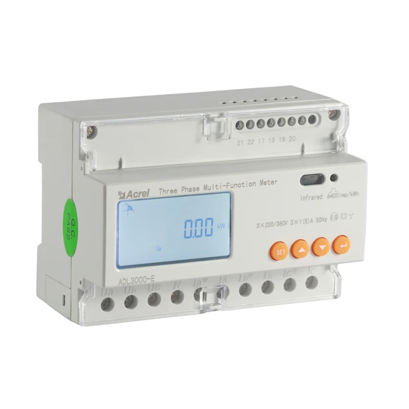 Acrel ADL3000-E Multifunções trifásico Trilho Din Digital Medidor de Energia com RS485 Apoio de 2 a 31 de Análise Harmônica