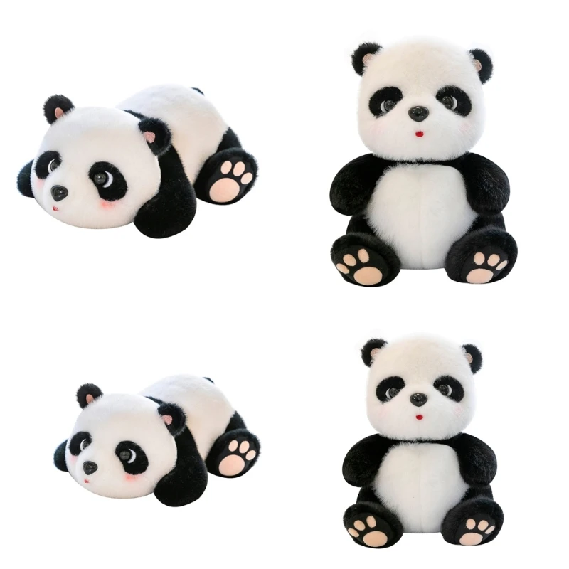 Pelúcia Panda de Pelúcia Macia Plushies Animal Bonito Brinquedo de Meninos Meninas rapazes raparigas Presentes do Bebê